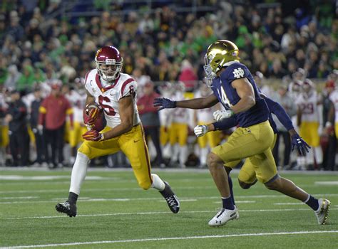 notre dame usc football rivalry|usc comeback over notre dame.